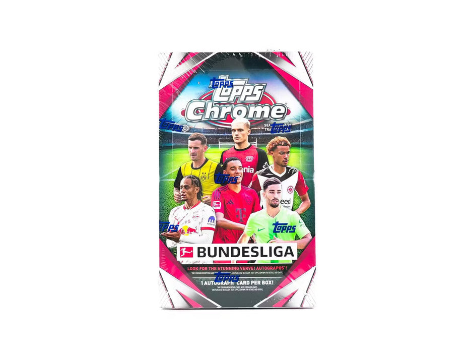 2024-25 Topps Chrome Bundesliga 12 Box Case PYT Break #1