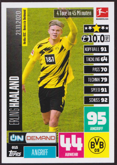 Topps Now Match Attax On Demand Bundesliga *ALL YEARS - CHOOSE*