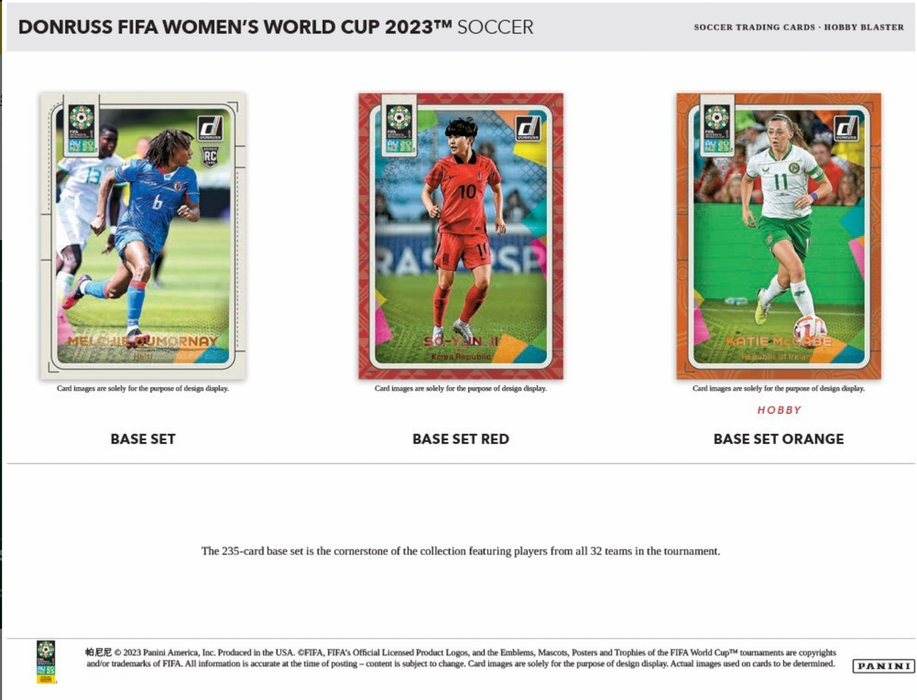 2022-23 Panini Donruss Women's World Cup Hobby Blaster Box