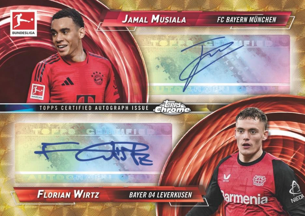2024-25 Topps Chrome Bundesliga 12 Box Case PYT Break #1