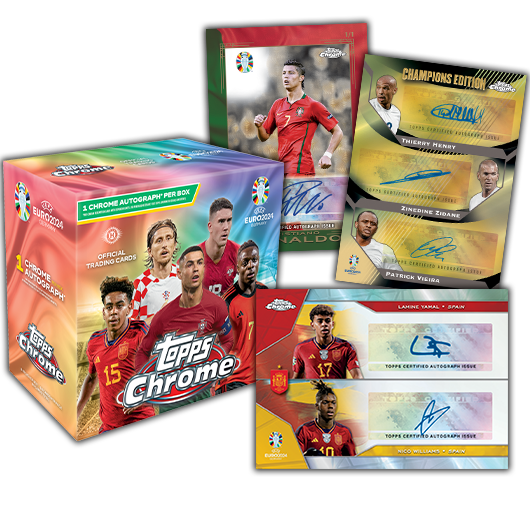 2024 Topps Chrome EURO 12 Box Case PYT Break #1