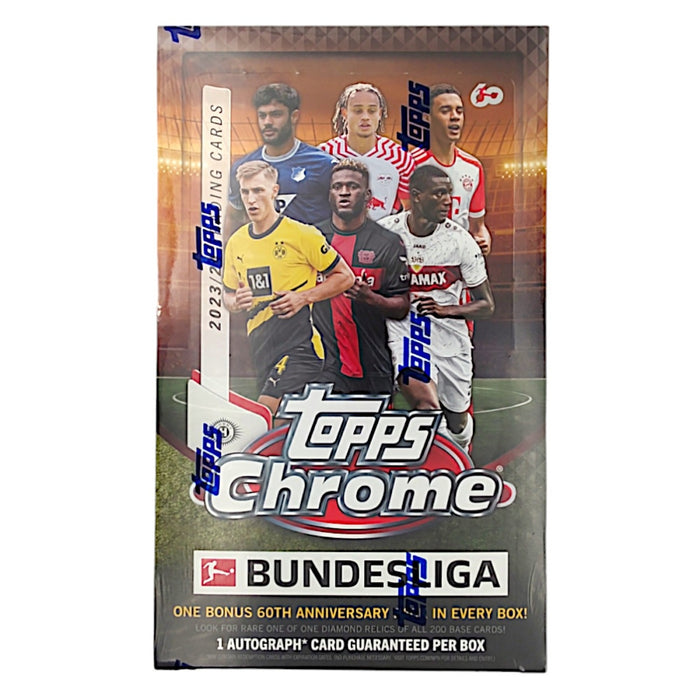 2023-24 Topps Chrome Bundesliga DUAL Case (24 Boxes) PYT Break #9-10