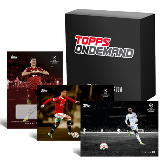 2021-22 Topps Simplicidad Champions League Hobby Box